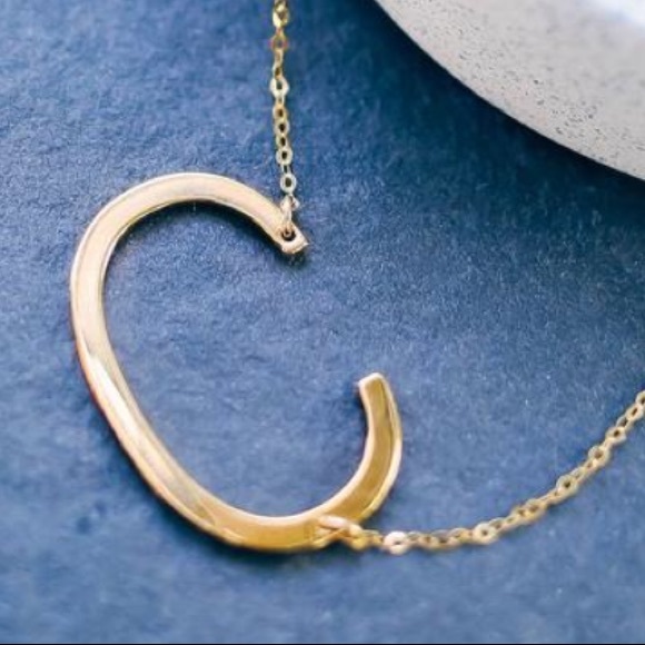 Vici Jewelry - MEGHAN BO DESIGNS - “C” GOLD INITIAL NECKLACE